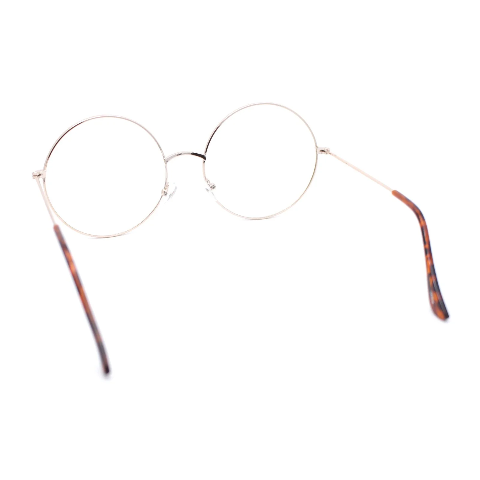 Oversized Large Iconic Circle Lens Hippie Clear Lens Fashion Glasses 4